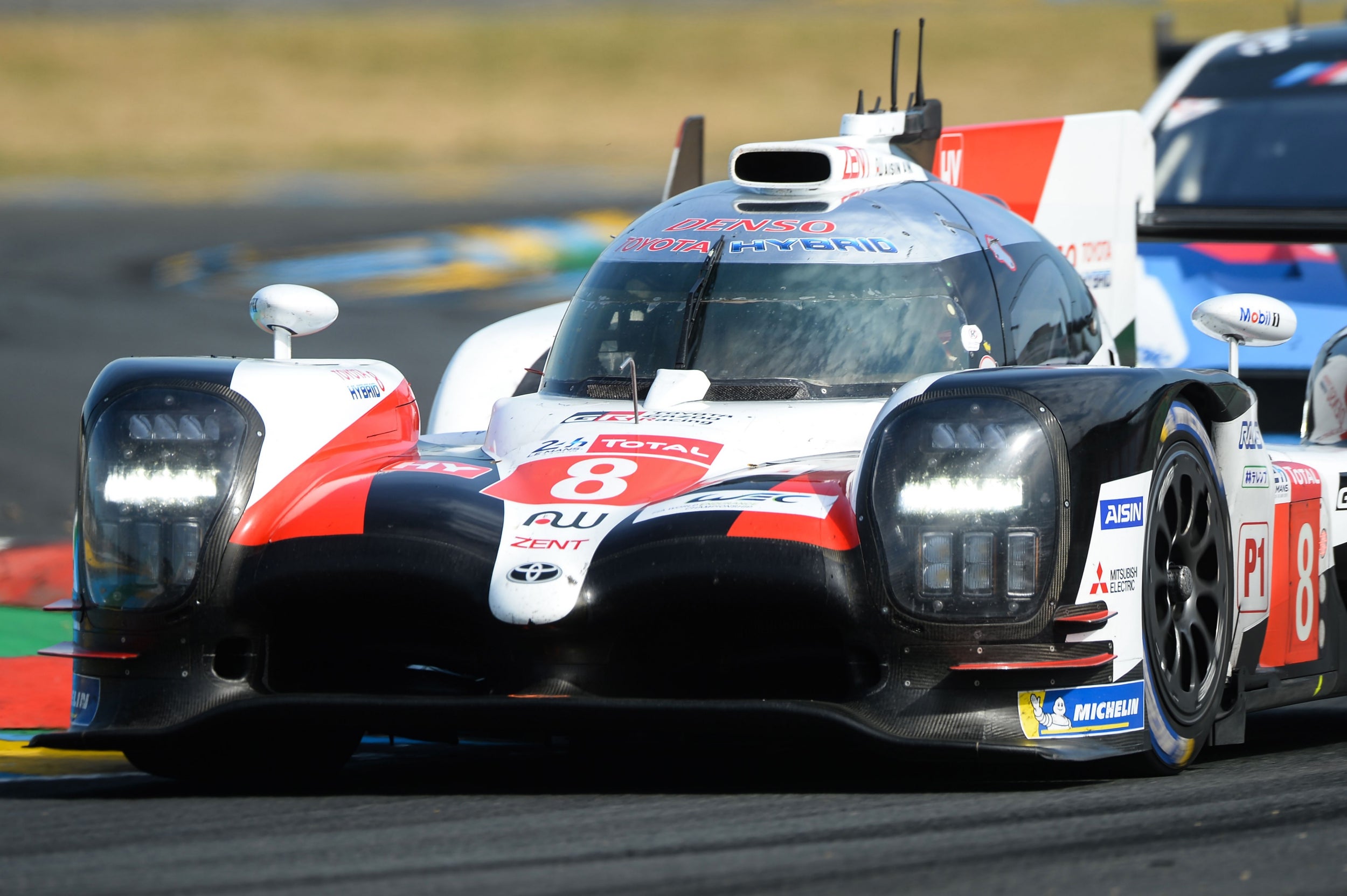 The No 8 Toyota leads the WEC championship standings (AFP/Getty)