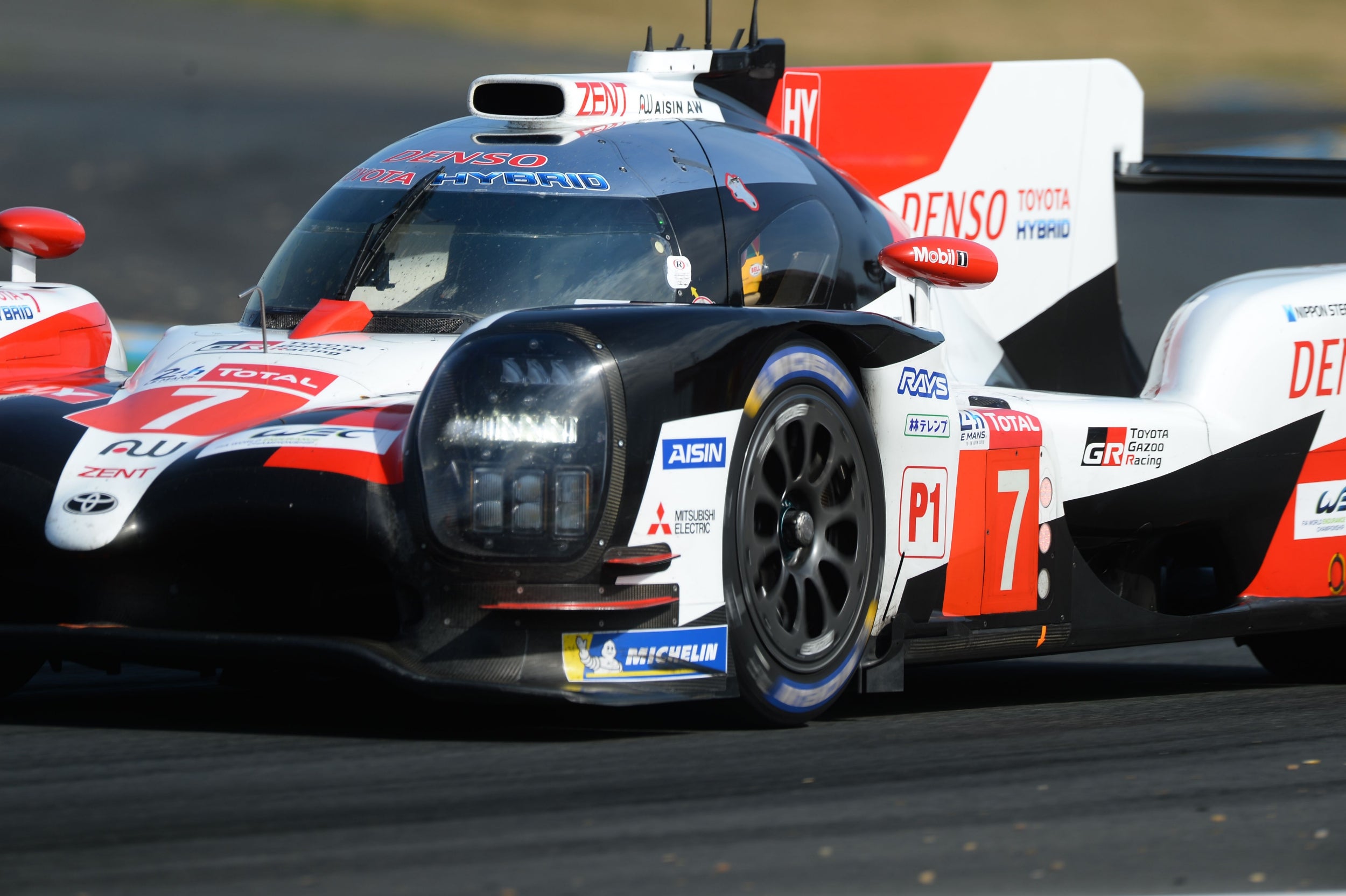 The sister No 7 Toyota is the only rival to the No 8 (AFP/Getty)