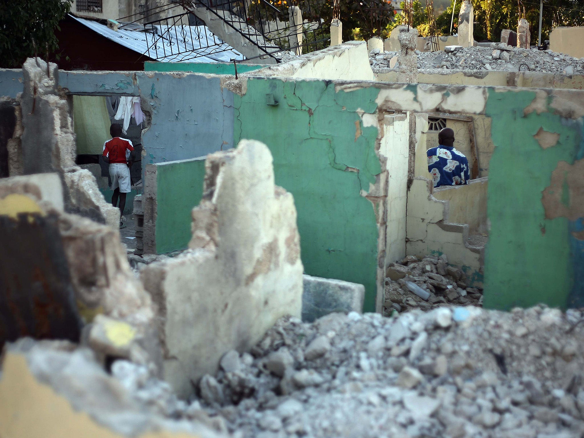 Port-au-Prince, the capital of Haiti, in 2011