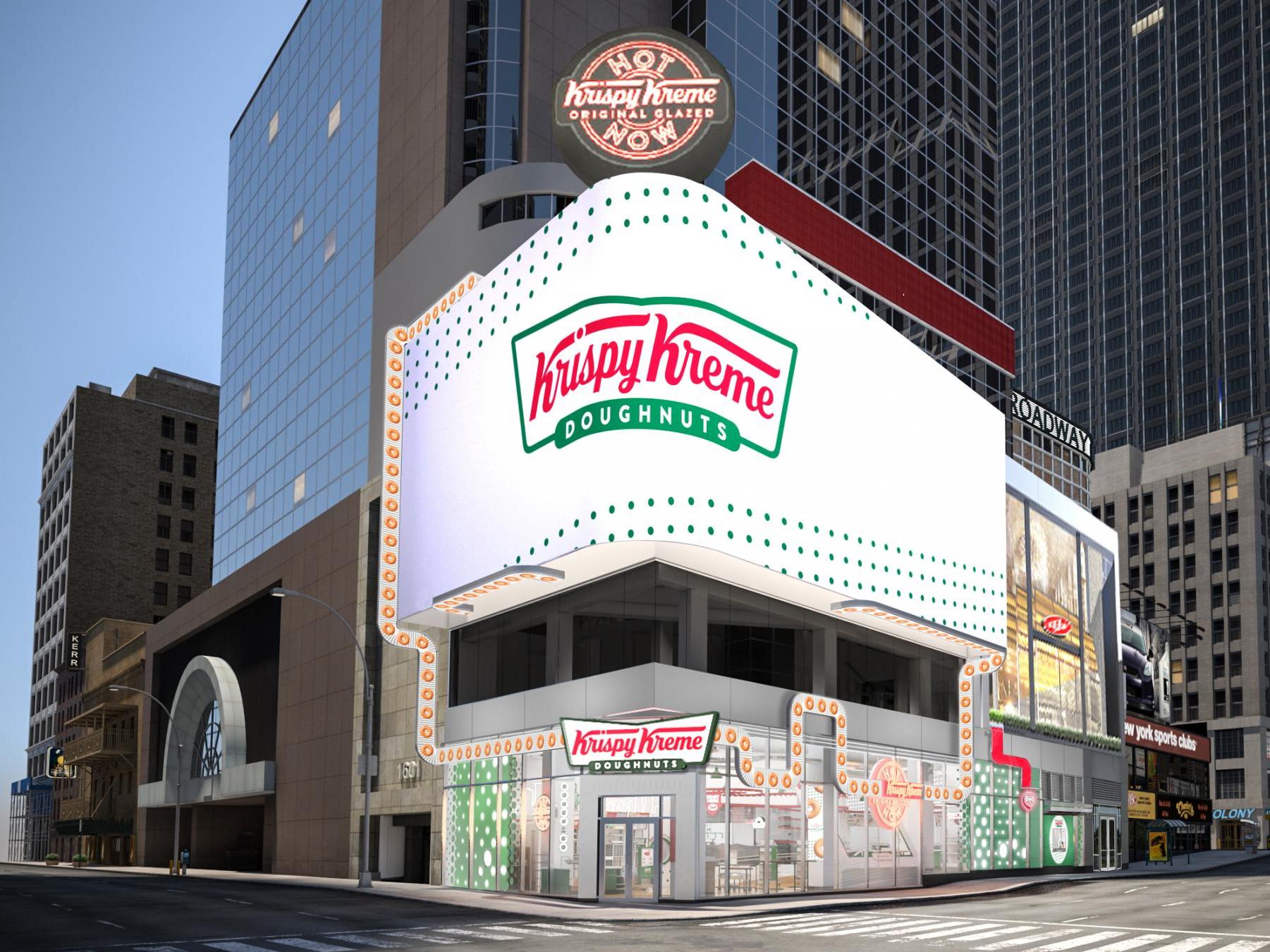 Krispy Kreme Times Square Flagship will open in Times Square, New York in 2020