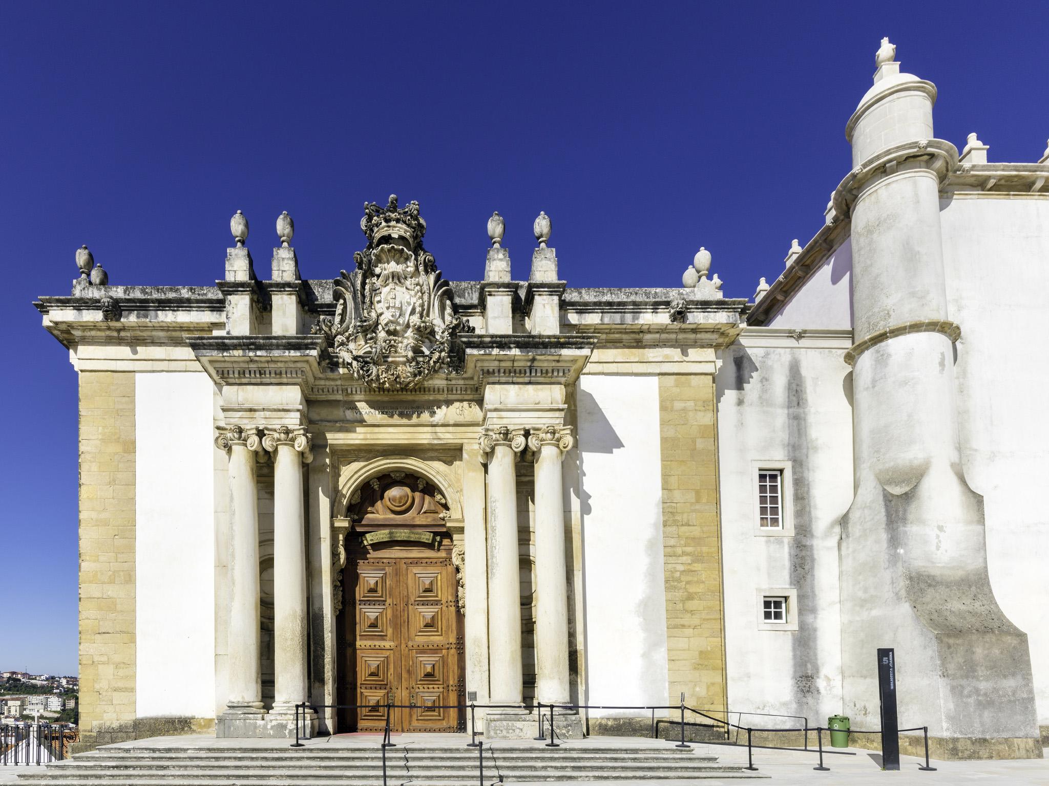 The outstanding Biblioteca Joanina is a must-see