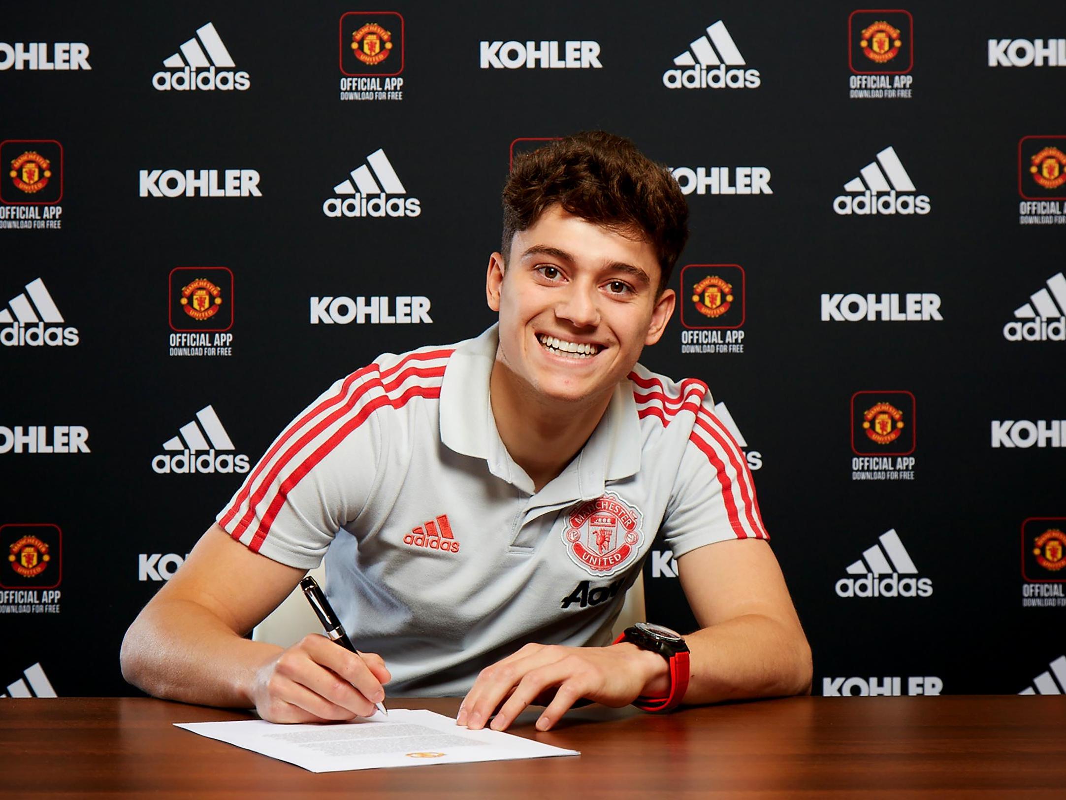 Daniel James joined United earlier this month