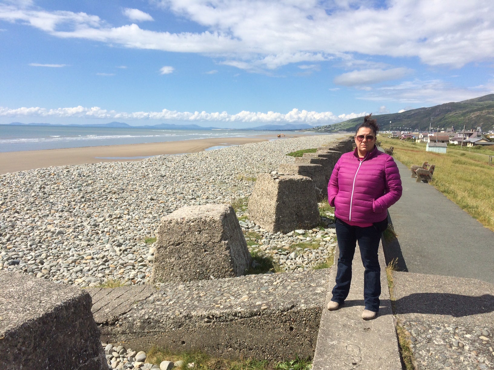 Lisa Goodier, senior project manager for flood and coastal erosion with Gwynedd Council (The Independent)