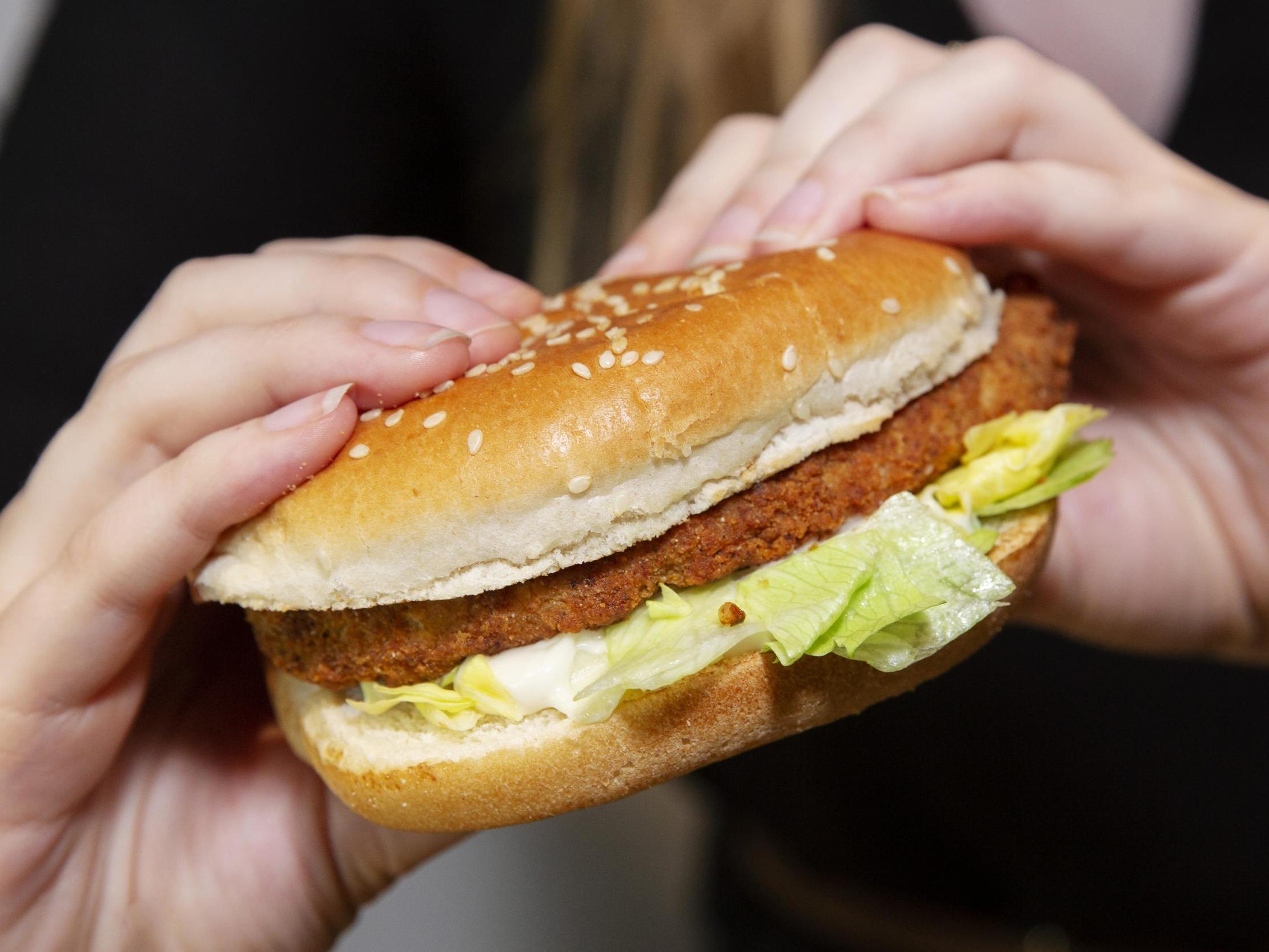 The vegan 'Imposter' burger