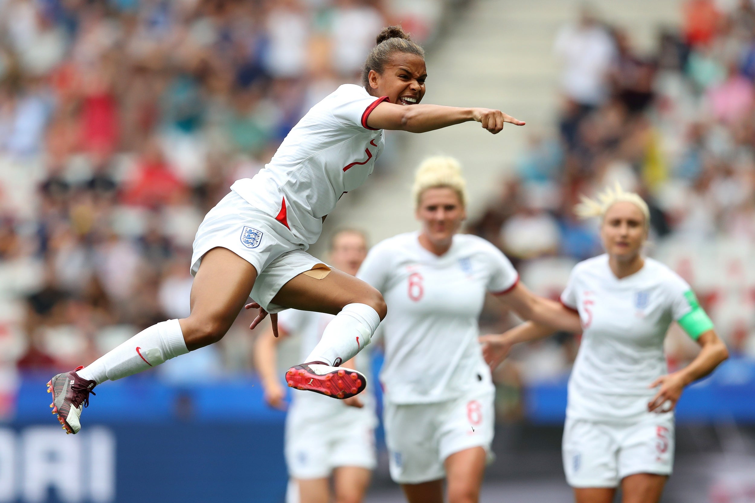 Nikita Parris was in exceptional form against Scotland (Getty)