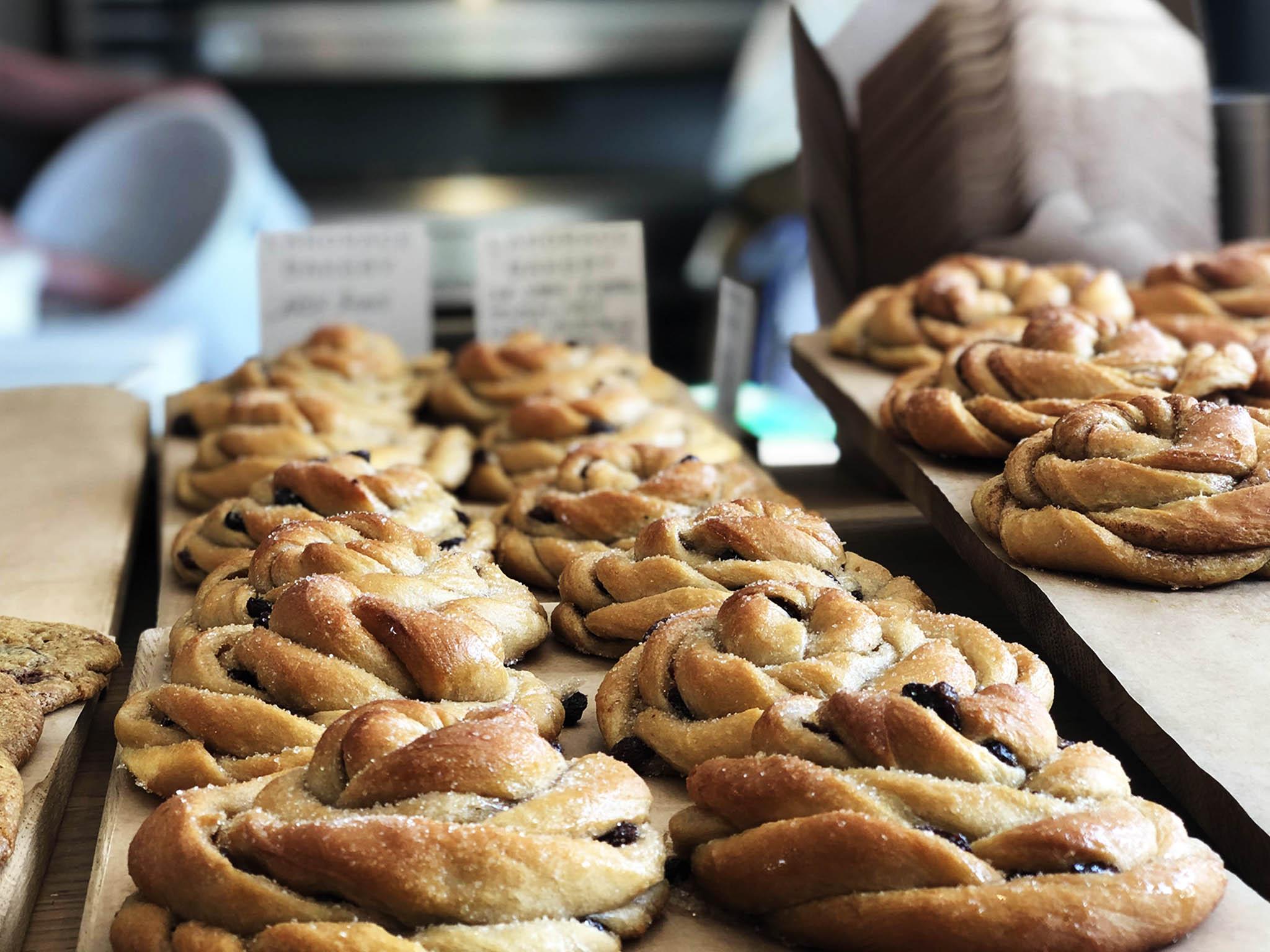 Showing off the dough: Landrace’s plaited cinnamon breakfast bun