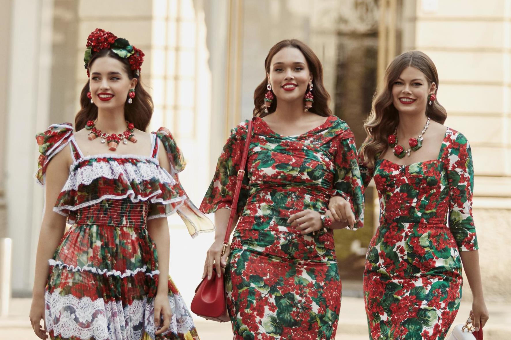 The luxury fashion house is the first to extend its size range (Dolce &amp; Gabbana)