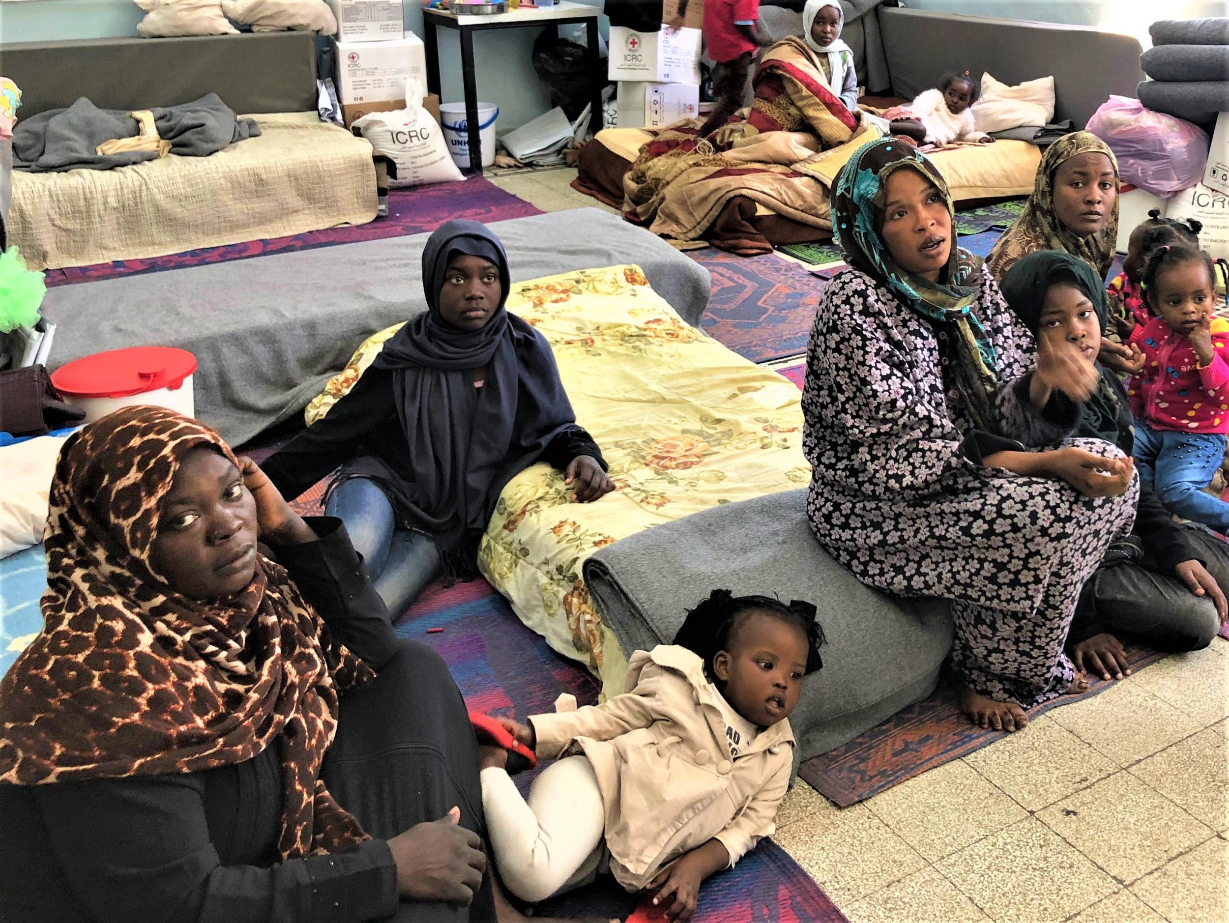 Migrants from sub-Saharan Africa seek refuge but find war in Libya’s capital, Tripoli