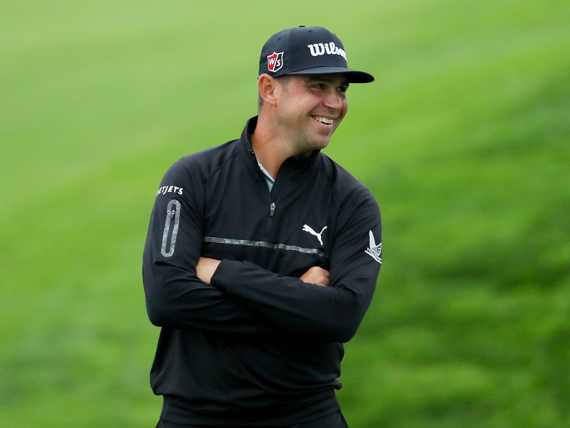 Gary Woodland leads the US Open