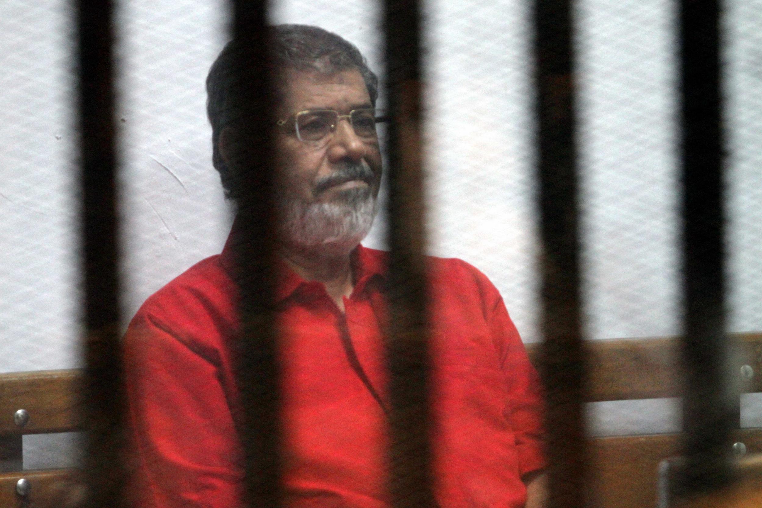 Morsi died during a court hearing on Monday