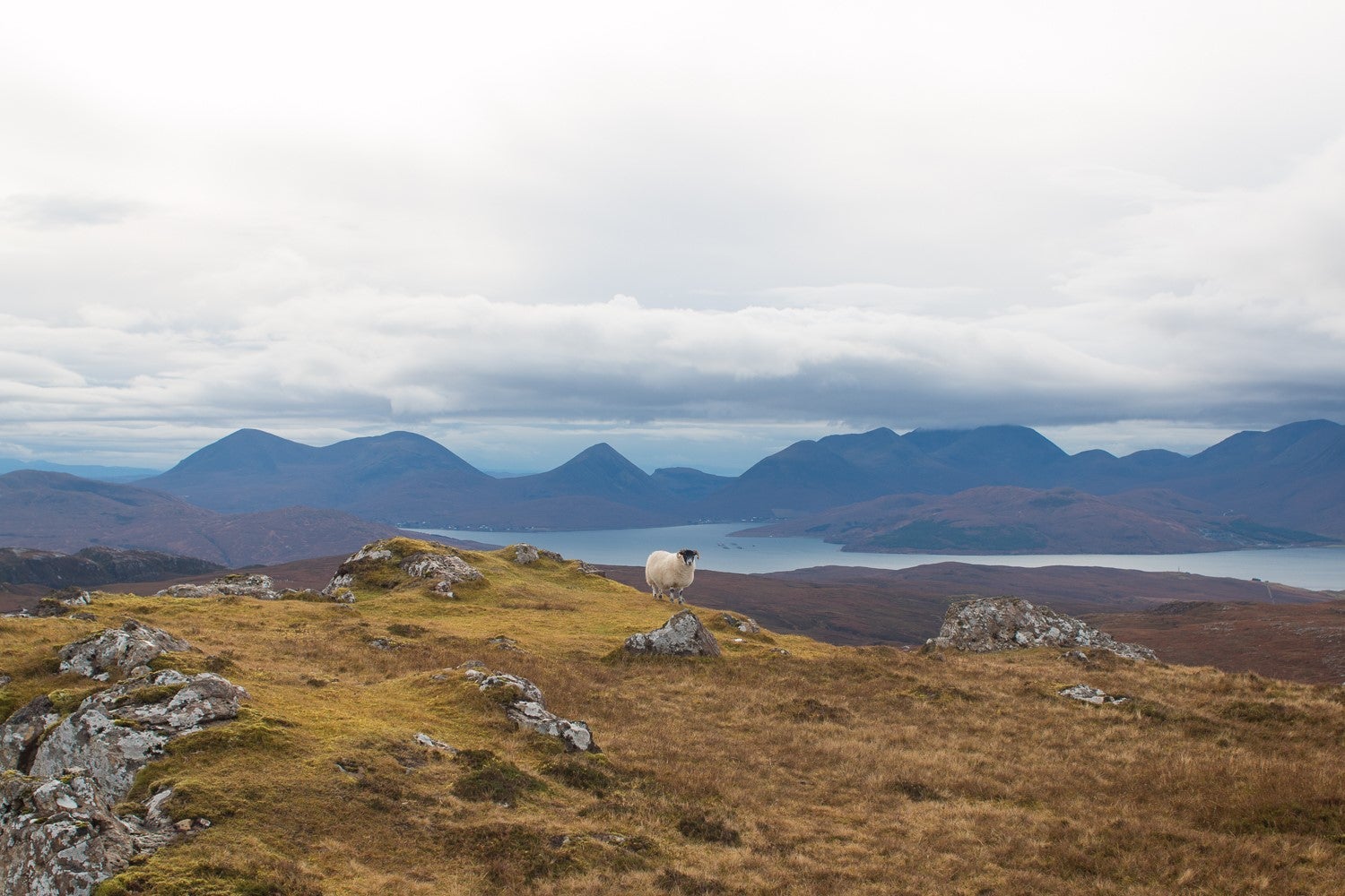 Here be kelpies: Dun Caan and Loch na Mna