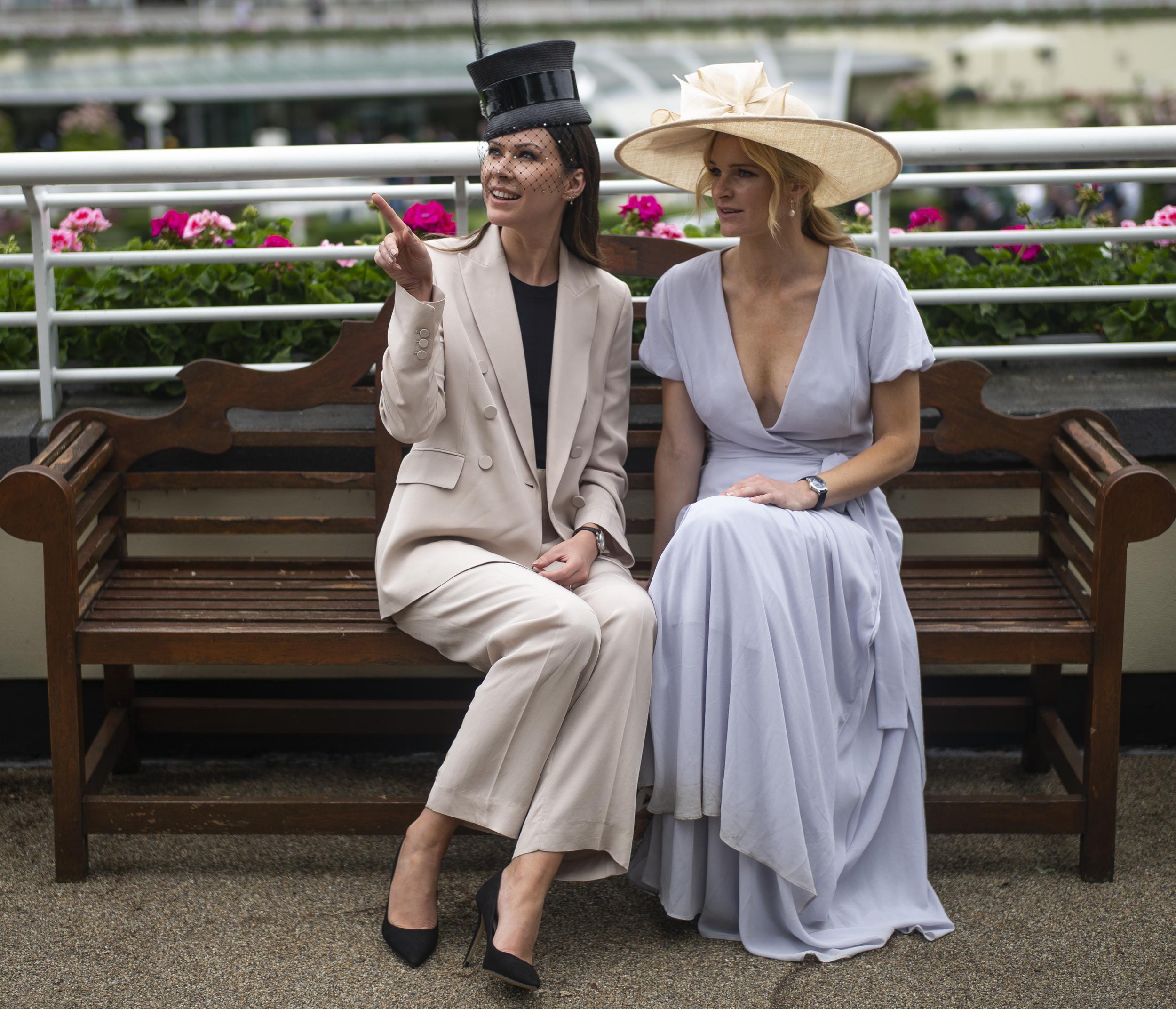 A general view on day one of Royal Ascot at Ascot Racecourse on June 18, 2019 in Ascot, England