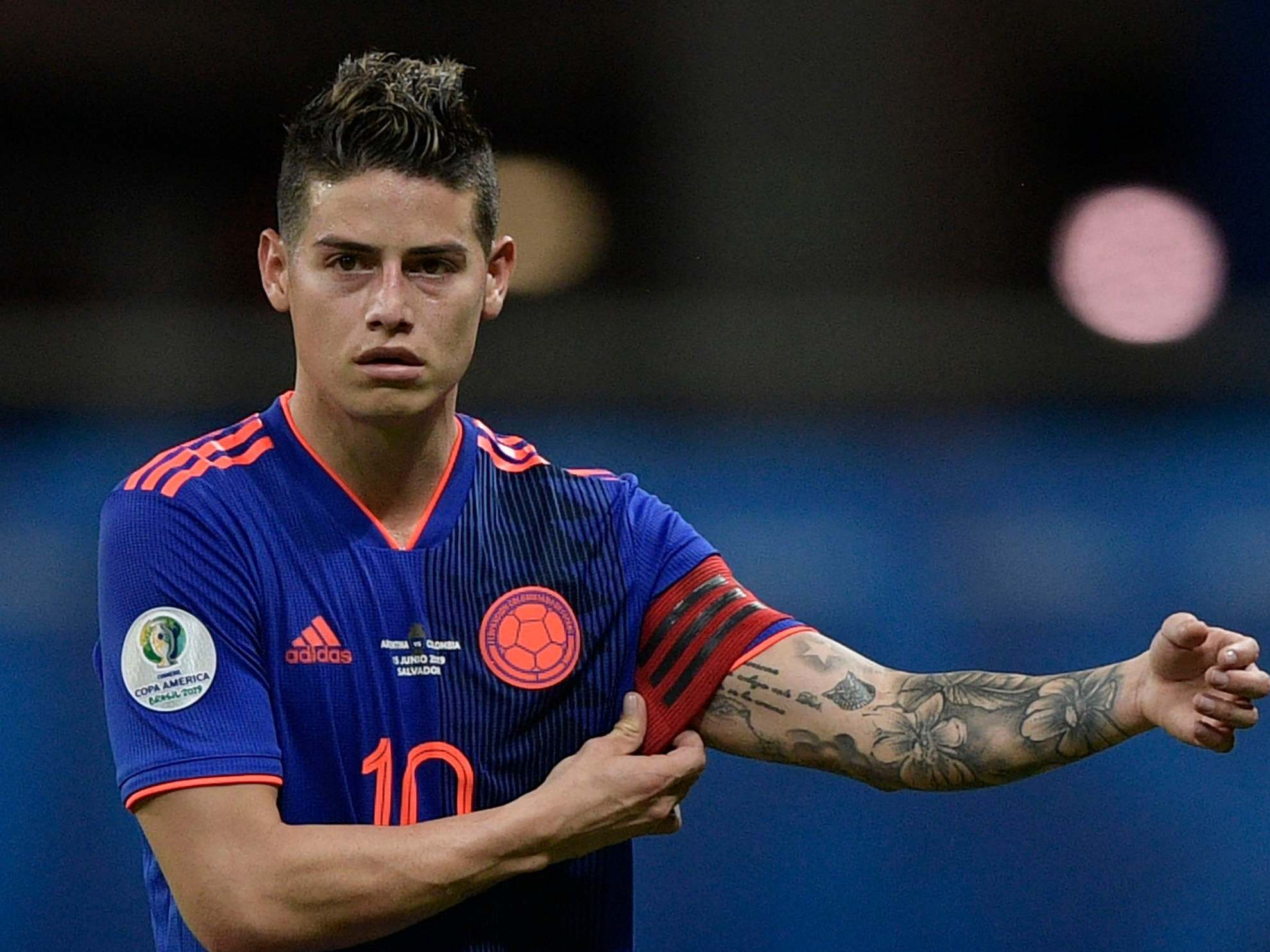 James Rodriguez is set for the Bernabeu exit