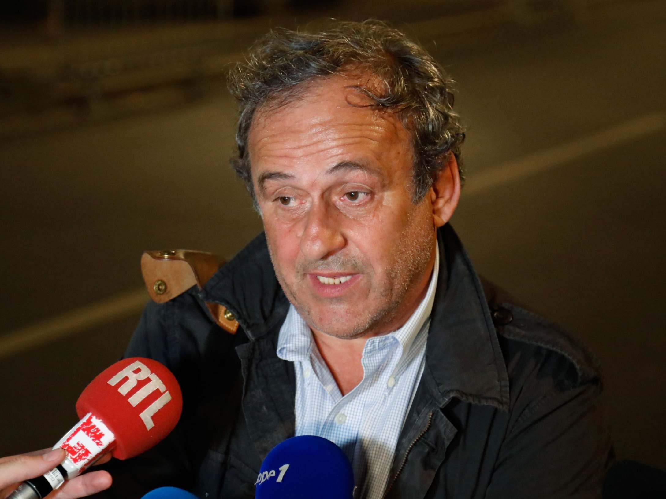 Platini revealed he was questioned about the 2018 and 2022 World Cups, Euro 2016, Uefa, Fifa and PSG