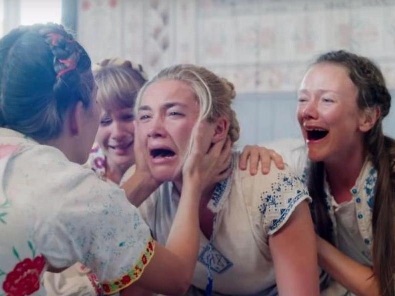 Dani (Florence Pugh) in folk horror film ‘Midsommar’