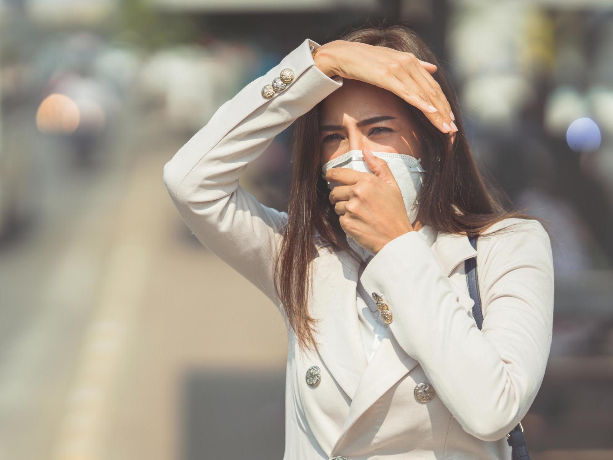 Air pollution levels almost double inside a car in comparison to walking