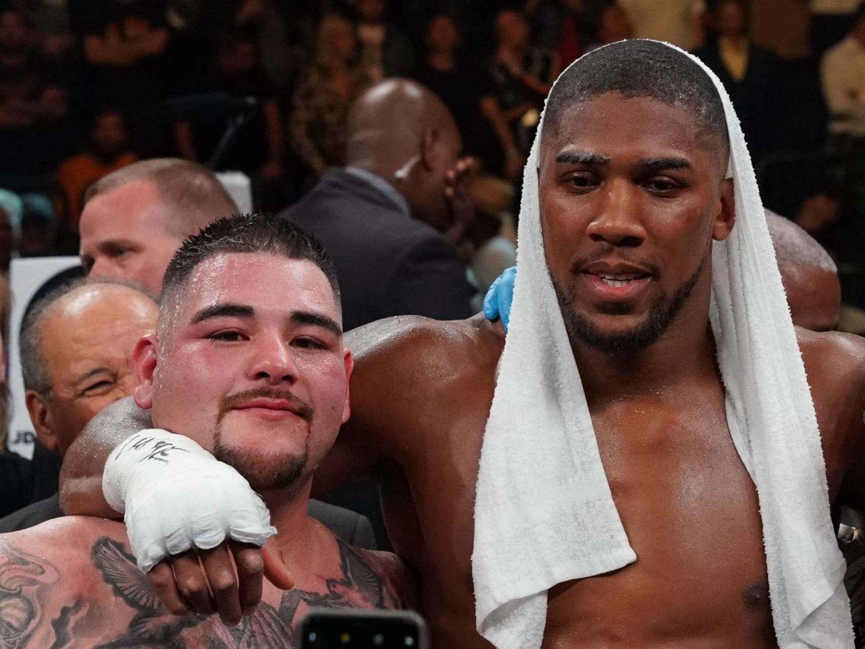 Andy Ruiz Jr is reluctant to travel to the UK for the rematch