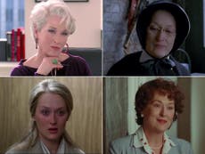 Meryl Streep's 15 best film roles, ranked