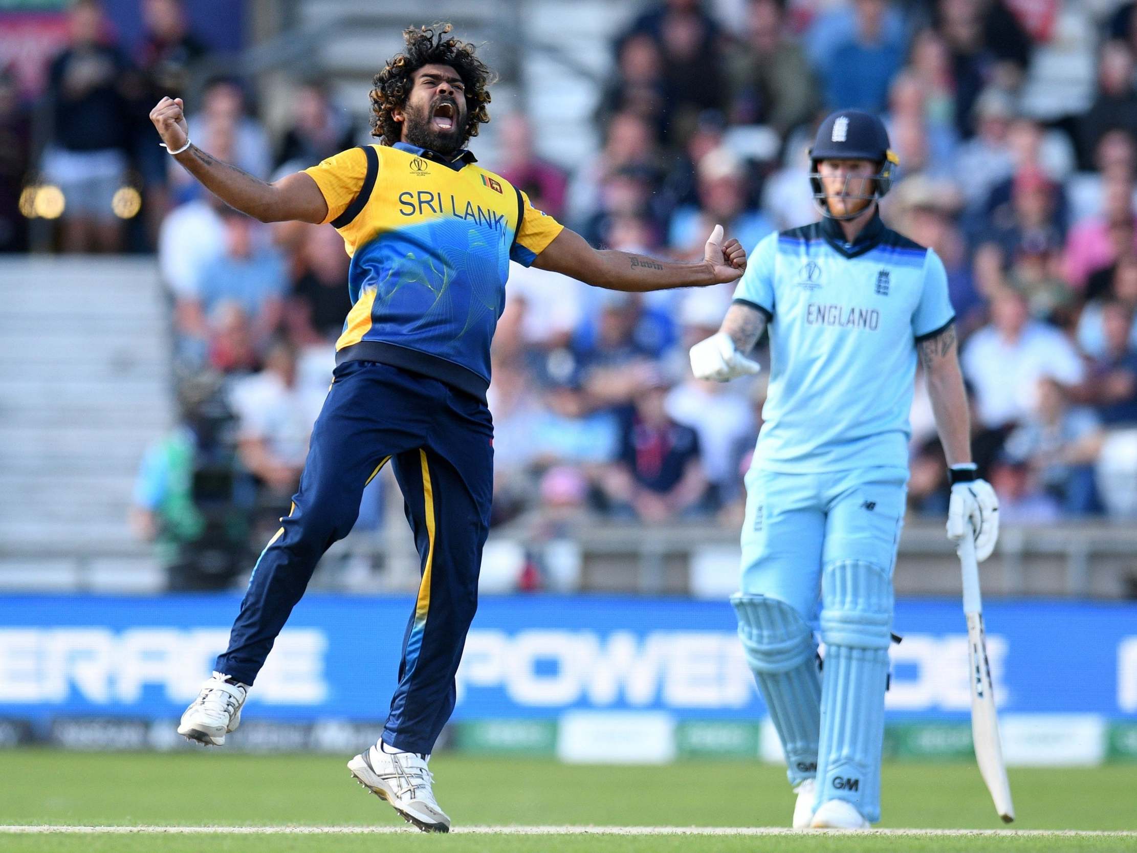 Malinga did the damage for Sri Lanka (AFP/Getty Images)