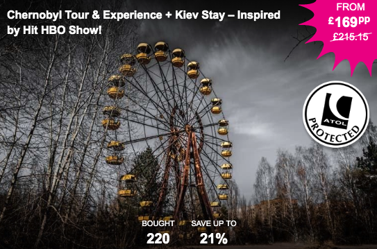 Wowcher is offering discount trips to Chernobyl (Wowcher)