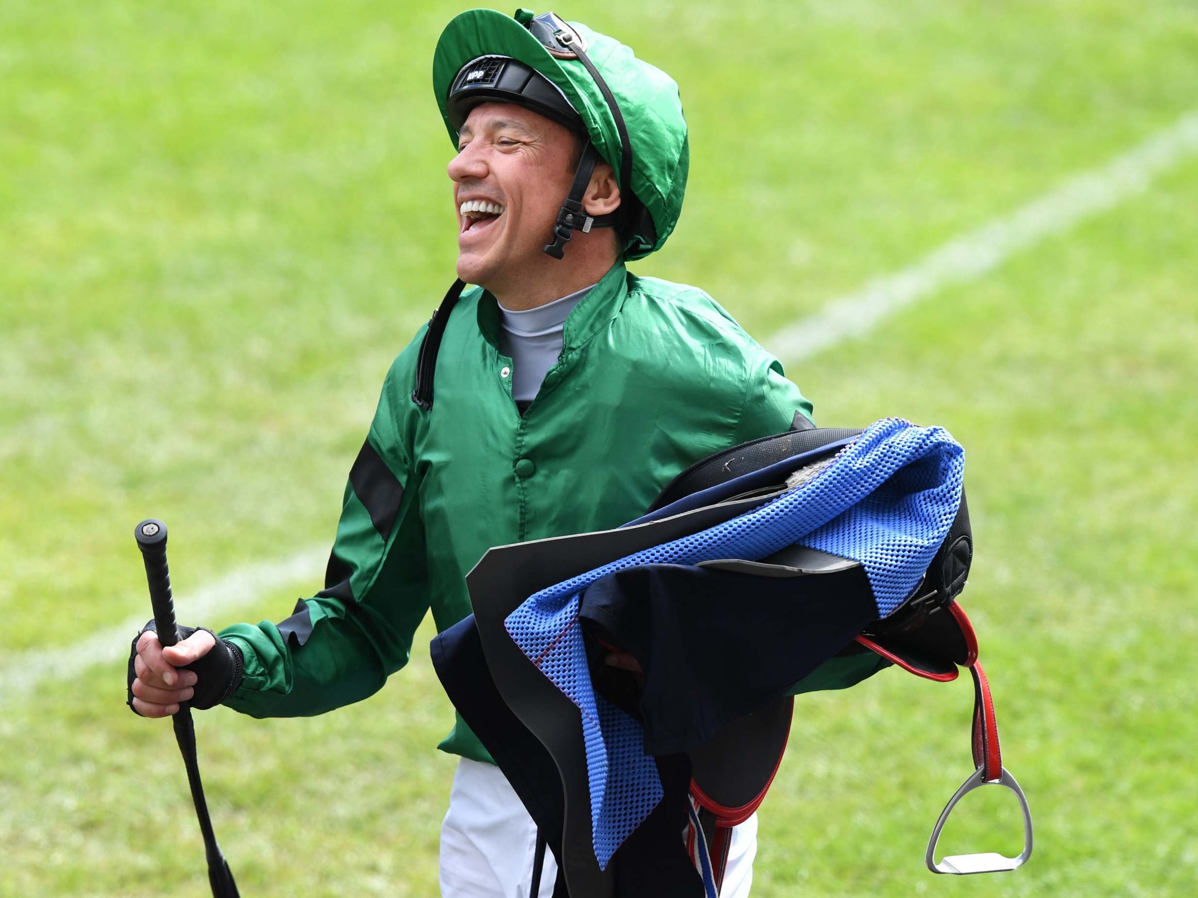 Frankie Dettori during the final day of Royal Ascot