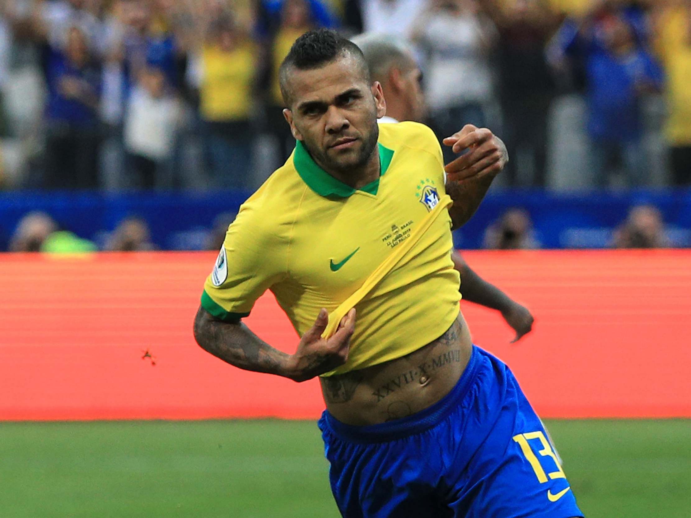 Dani Alves was unhappy with some of what Lionel Messi had to say