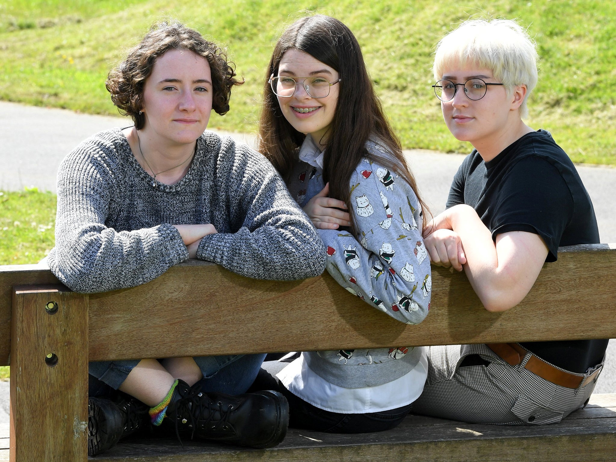 Isobel Deady, Tyla McHugh, and Ellie Kinloch beleive the protest should be considered an "exceptional circumstance"