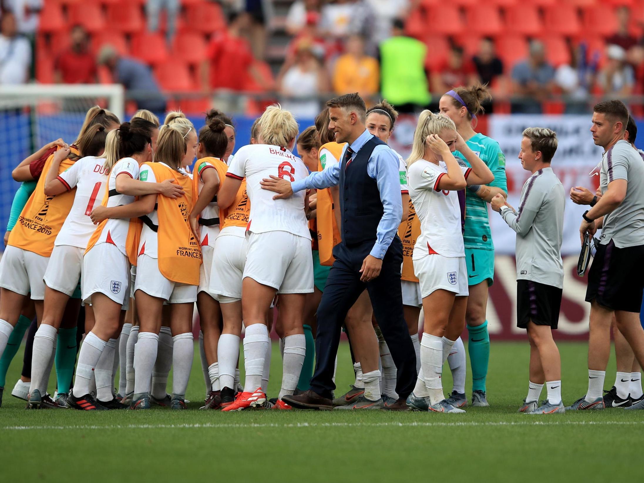 England will play Norway in the quarter-final