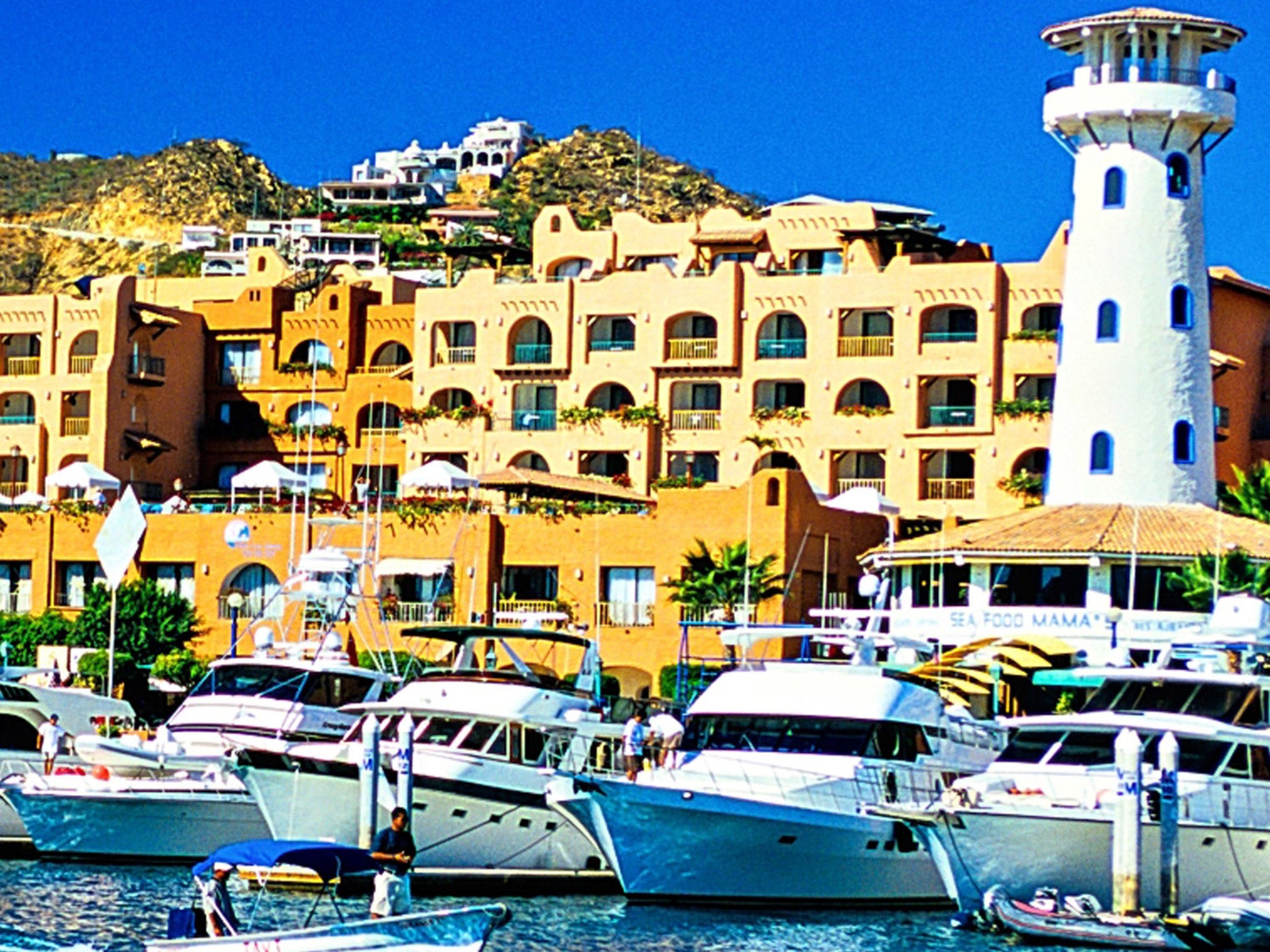 Cabo San Lucas on the tip of Baja peninsula is an expensive destination