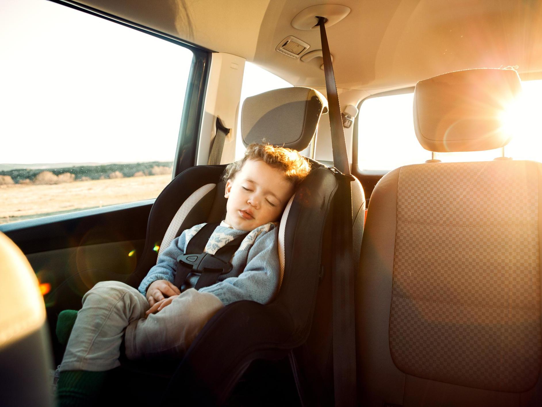 It is crucial that children are never left alone in a parked car