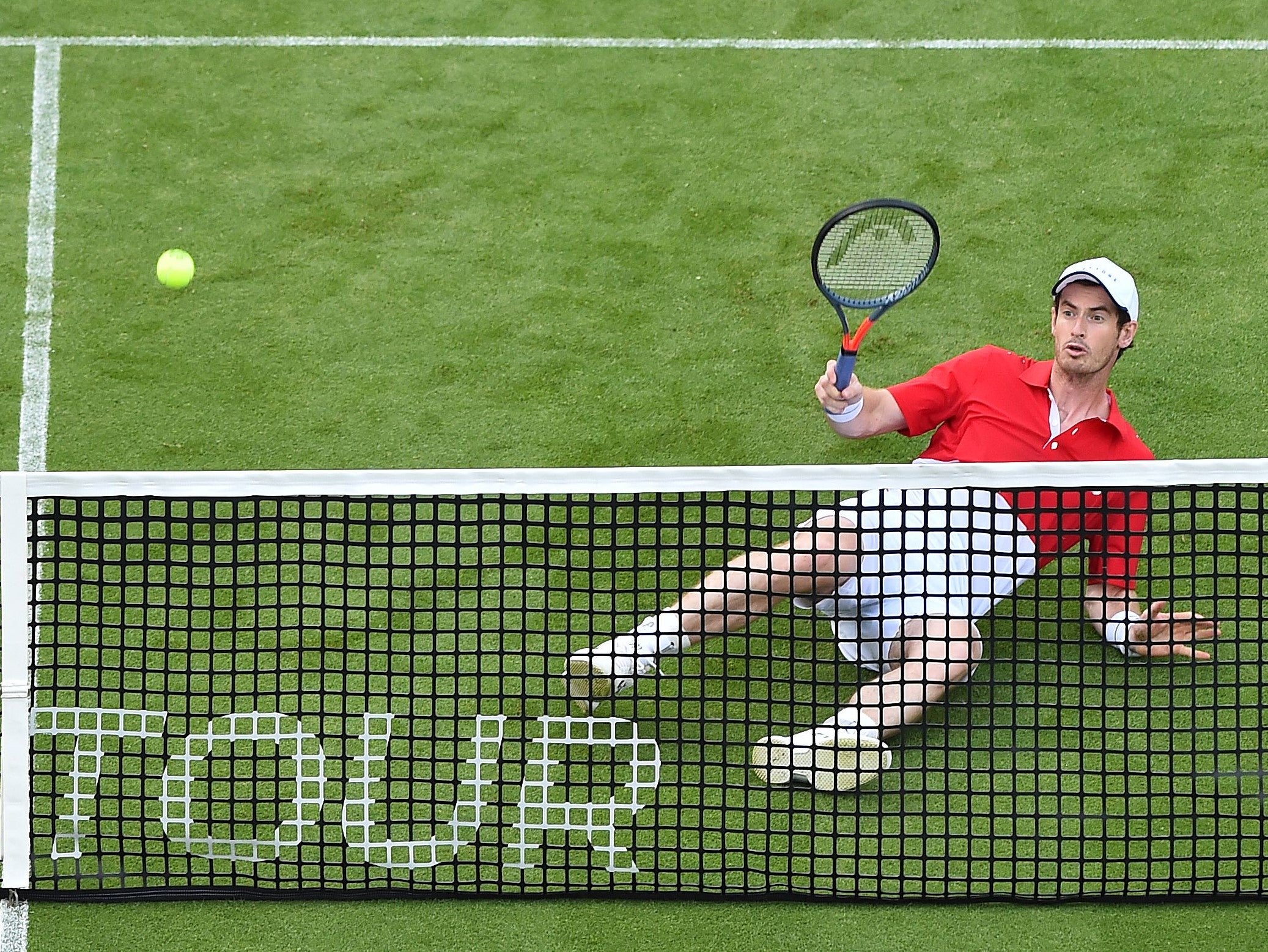 Andy Murray's winning return came to an end at Eastbourne