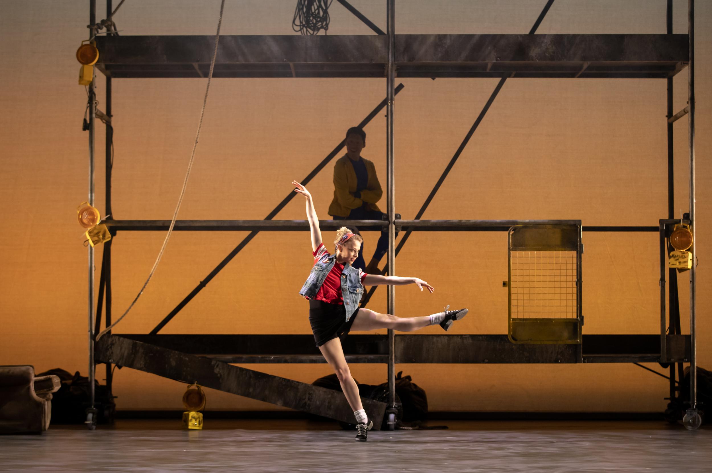 Modern dance: Laura Day in 'Peter and the Wolf'