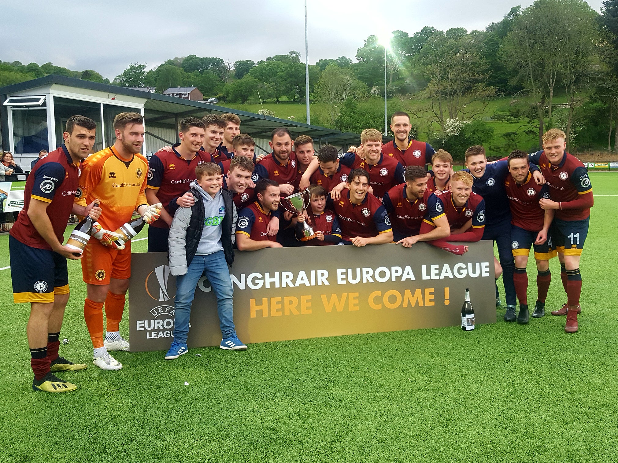 The Welsh Premier League side will bank £193,000 for playing in the preliminary round of the Europa League