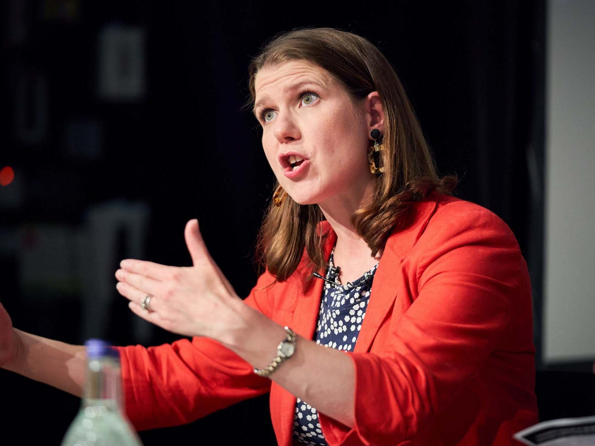 ’This is a man who does not deserve to lead our country‘, said Jo Swinson of Boris Johnson