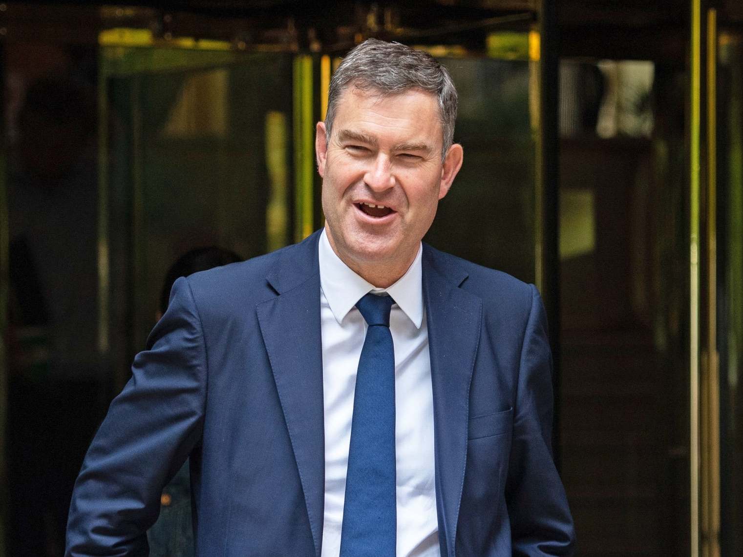 'Not so fast there, Arron', David Gauke tweets