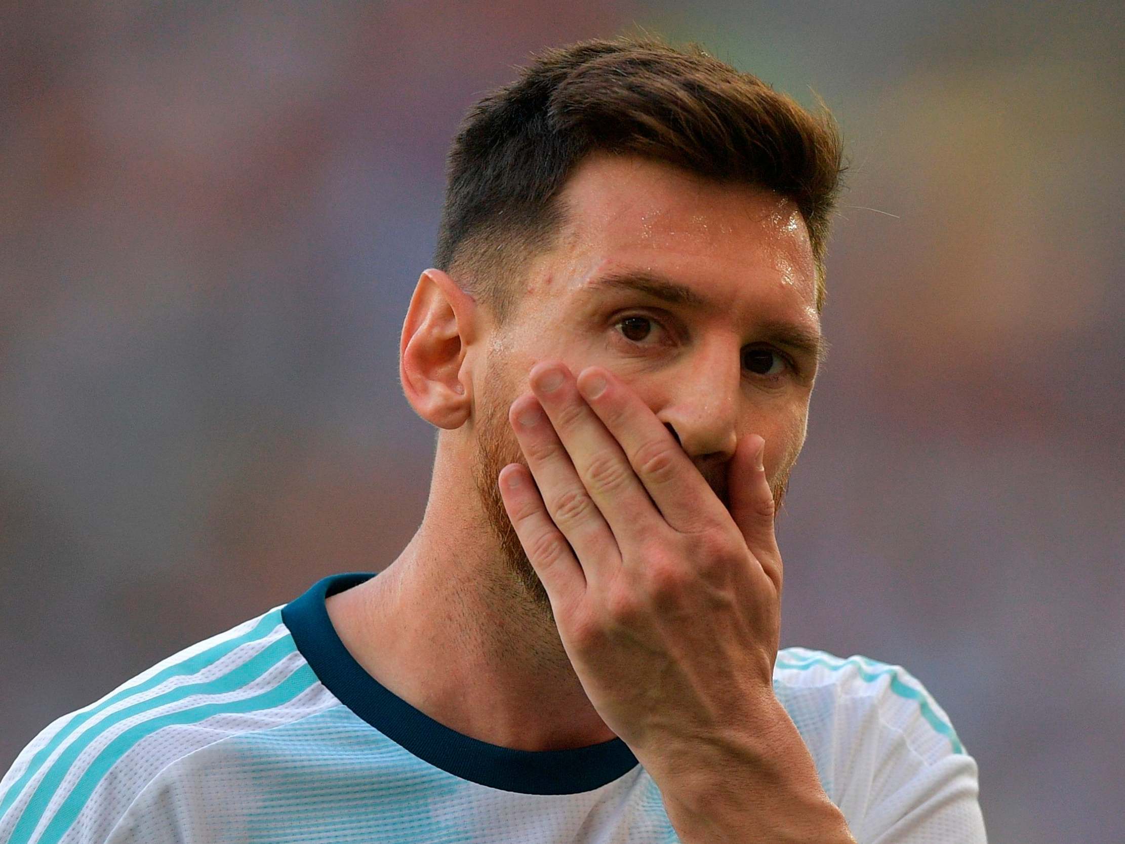 Lionel Messi has not looked his usual self at the Copa America