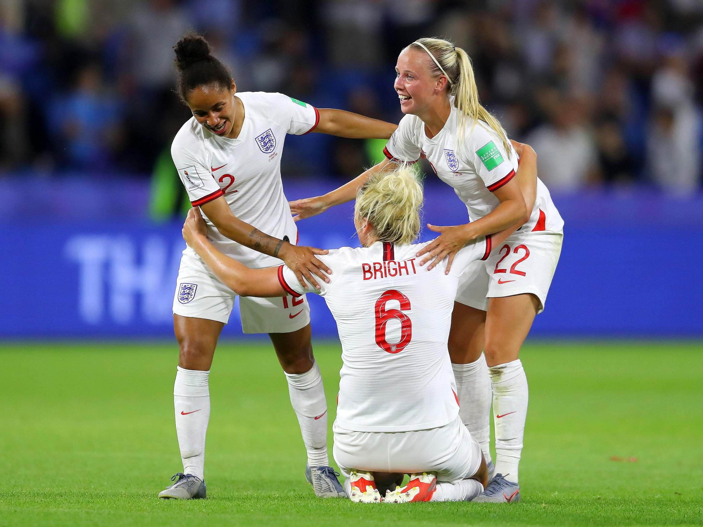 England defeated Norway to reach the semi-finals