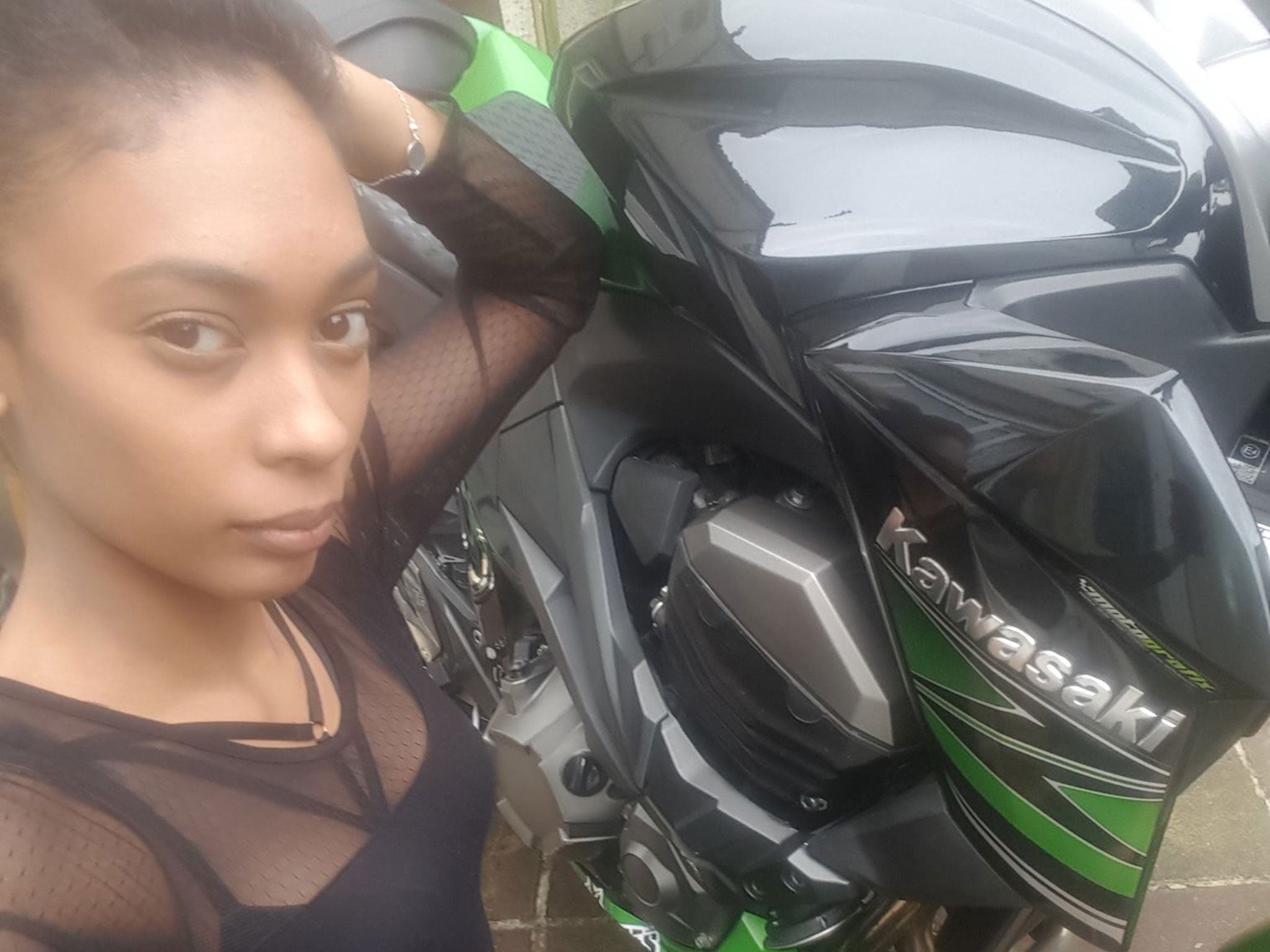 Kelly-Mary Fauvrelle, who was stabbed to death in London, was a motorbike enthusiast