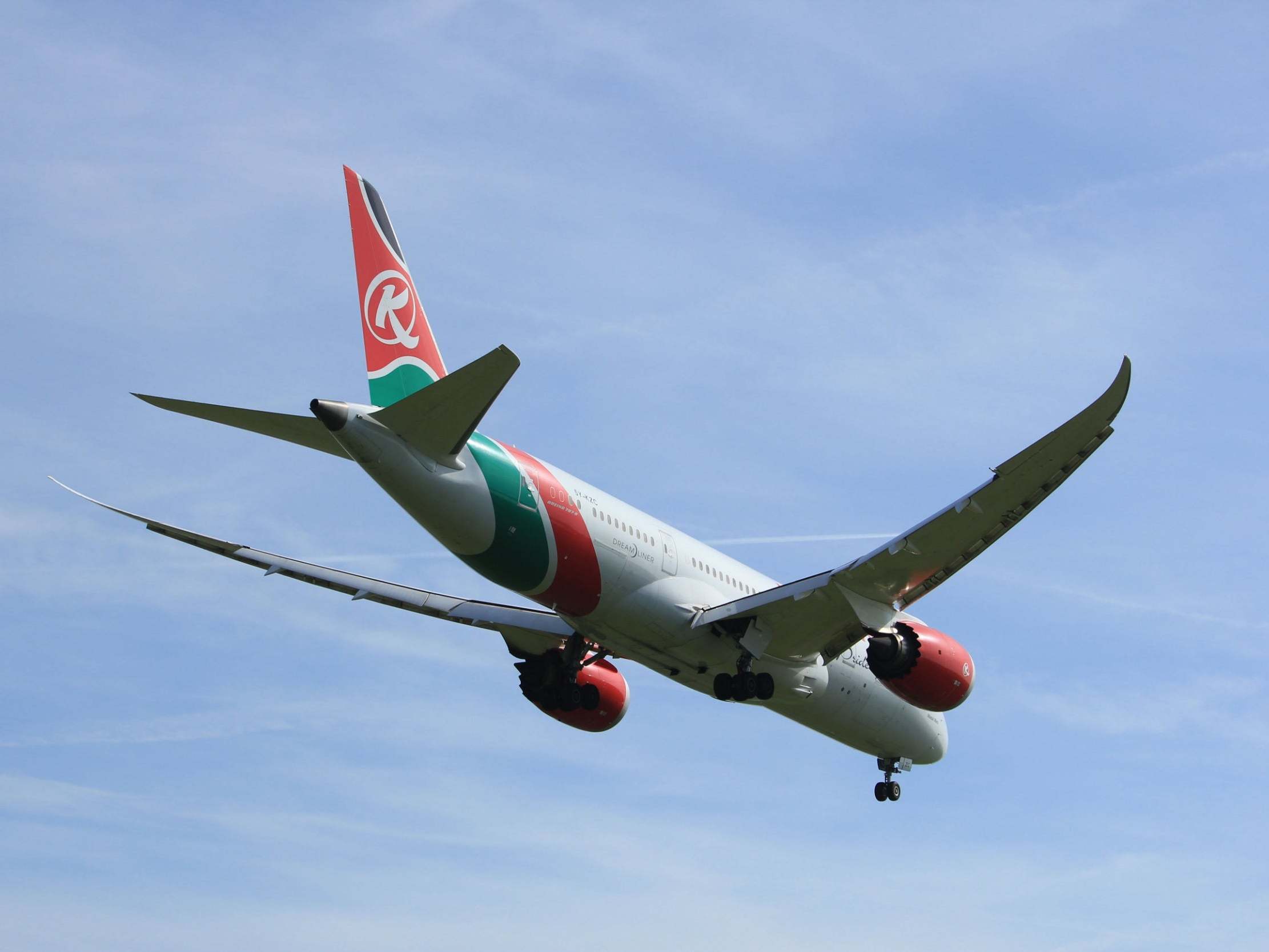 &#13;
In turbulent times: as Kenya Airways is a non-EU airline, it’s not covered by European air passengers’ rights rules on flights originating outside the EU &#13;