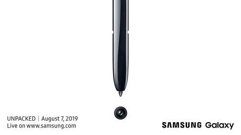 Samsung is expected to launch the Galaxy Note 10 at its next Unpacked event