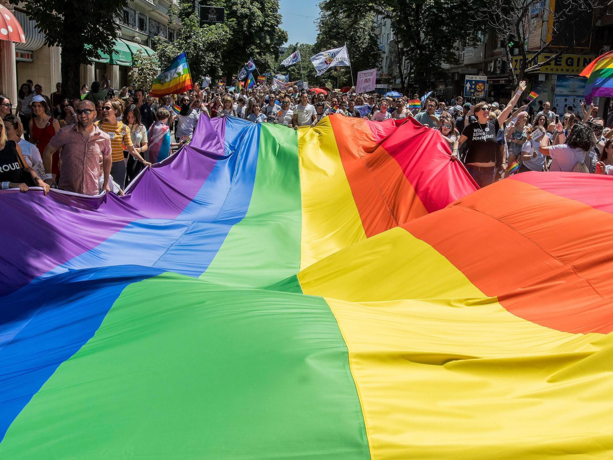 A church was forced to step in to save an LGBT+ prom event after homophobic opponents compromised event