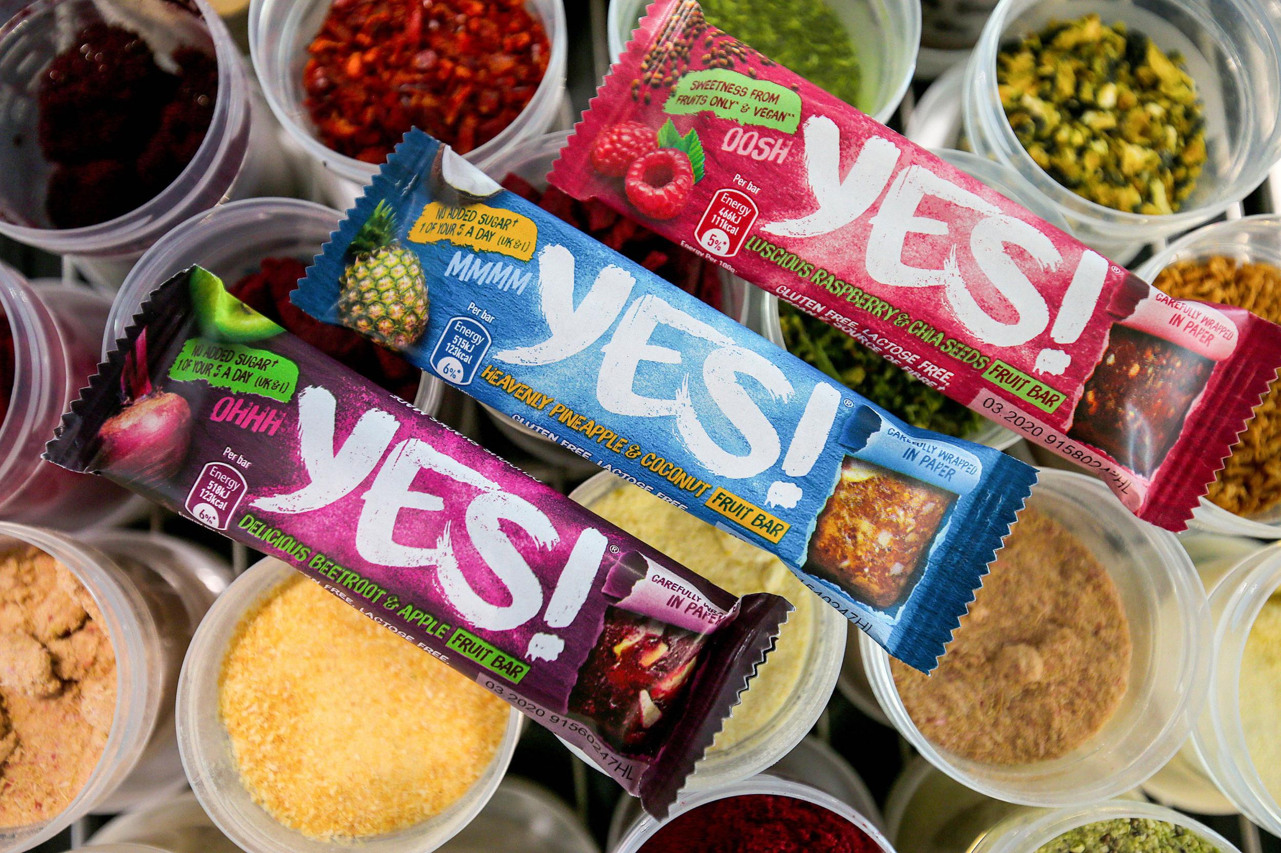 Nestle YES! Paper packaging