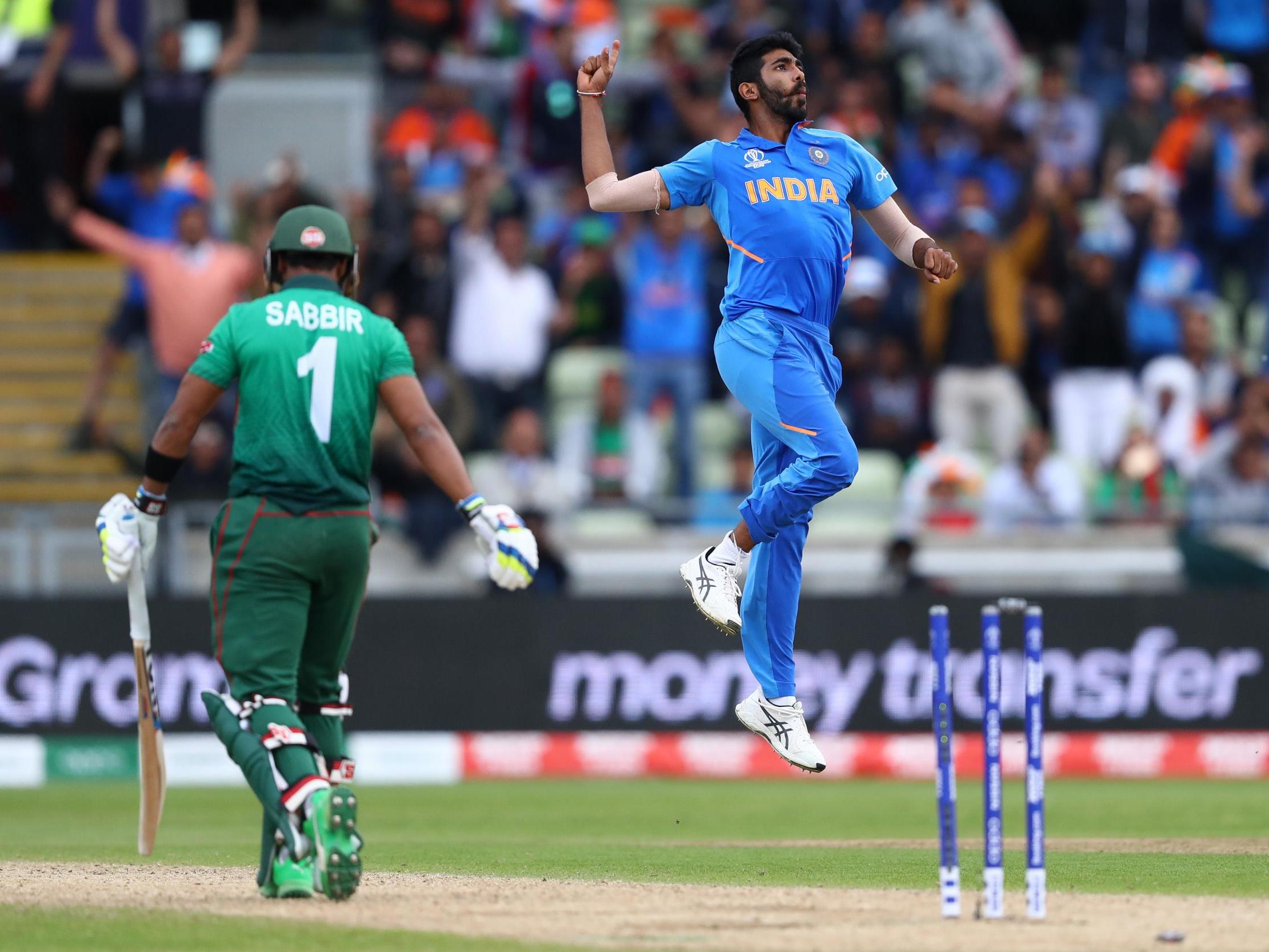 Jasprit Bumrah was causing chaos with his yorkers, again