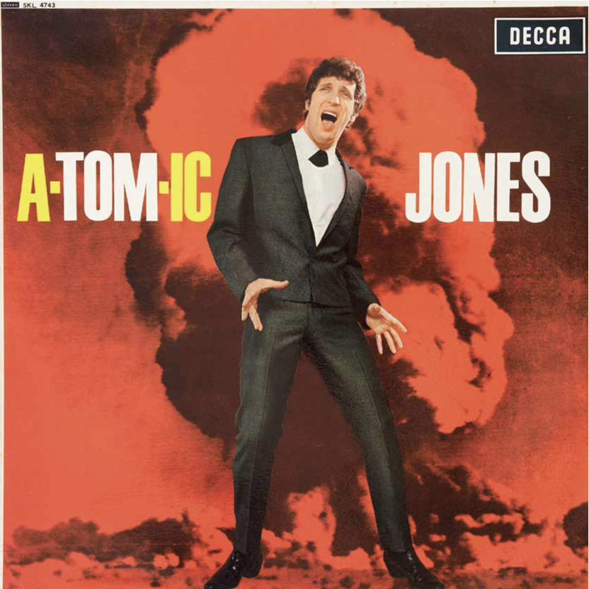 Cover art for Tom Jones’s record ‘It’s Not Unusual’