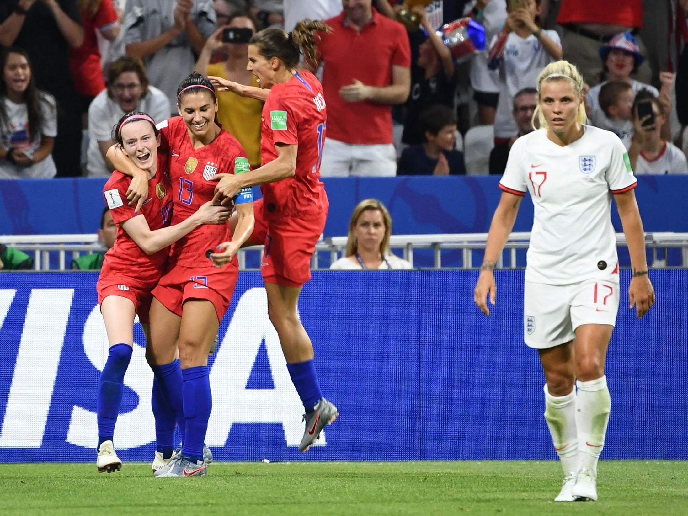 Morgan's goal proved the winner (AFP/Getty Images)