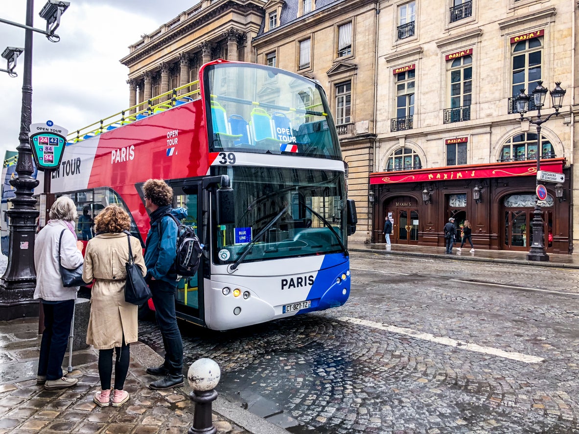 Buses like this will no longer be permitted in the city centre