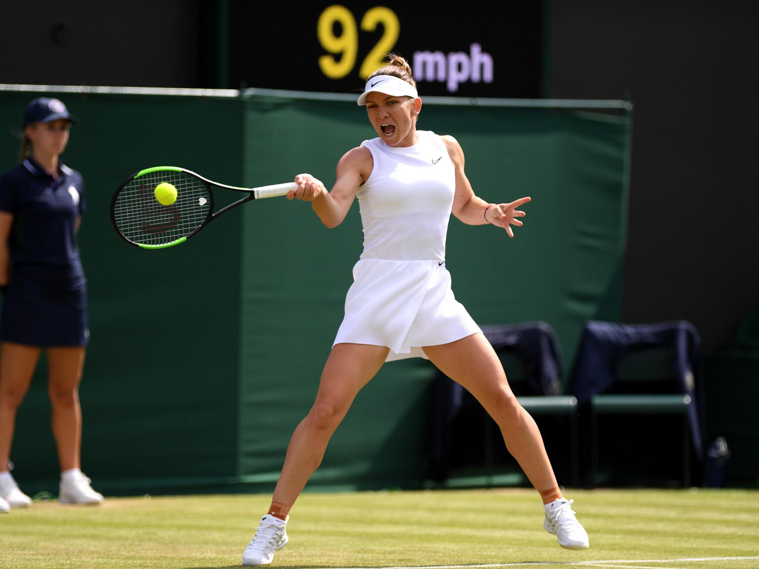 Halep is through to the third round of Wimbledon