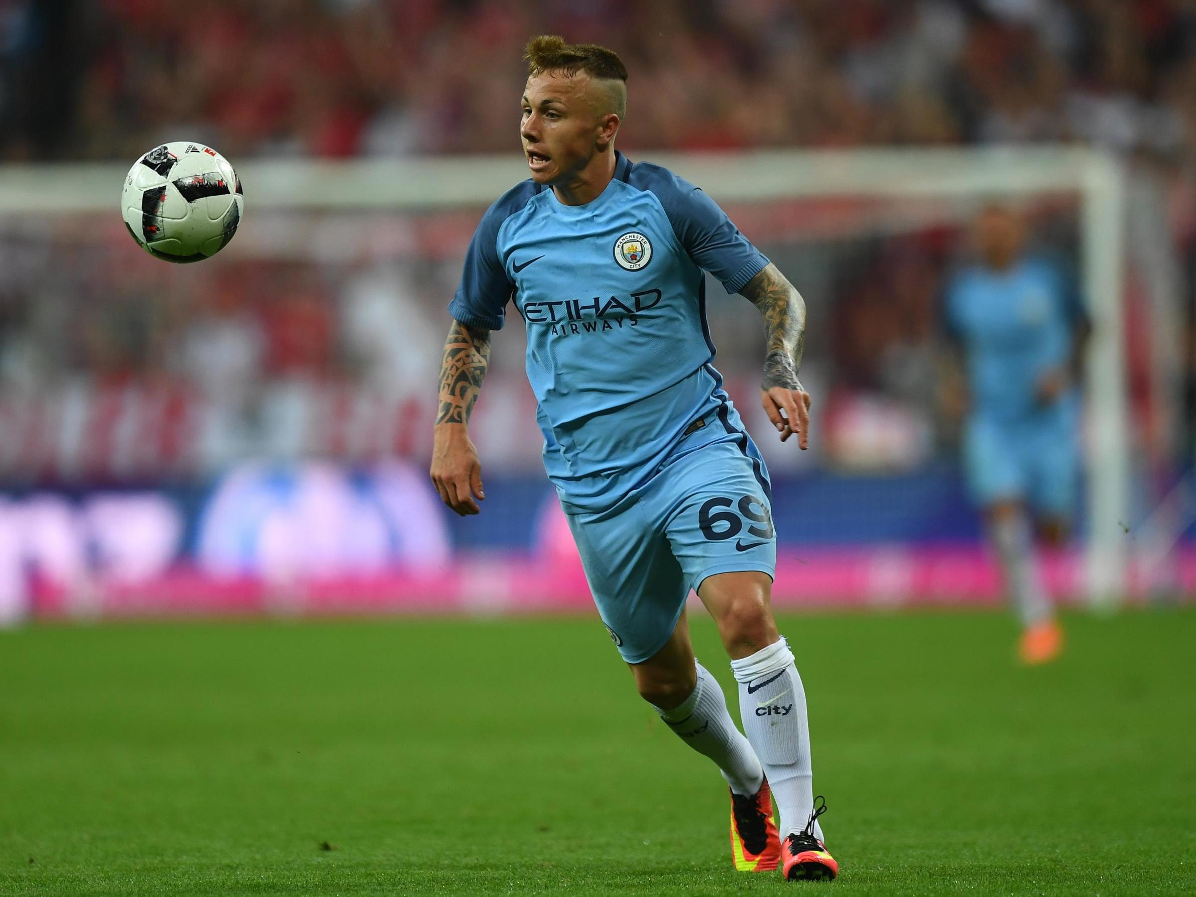 Angelino played for the Manchester City youth team