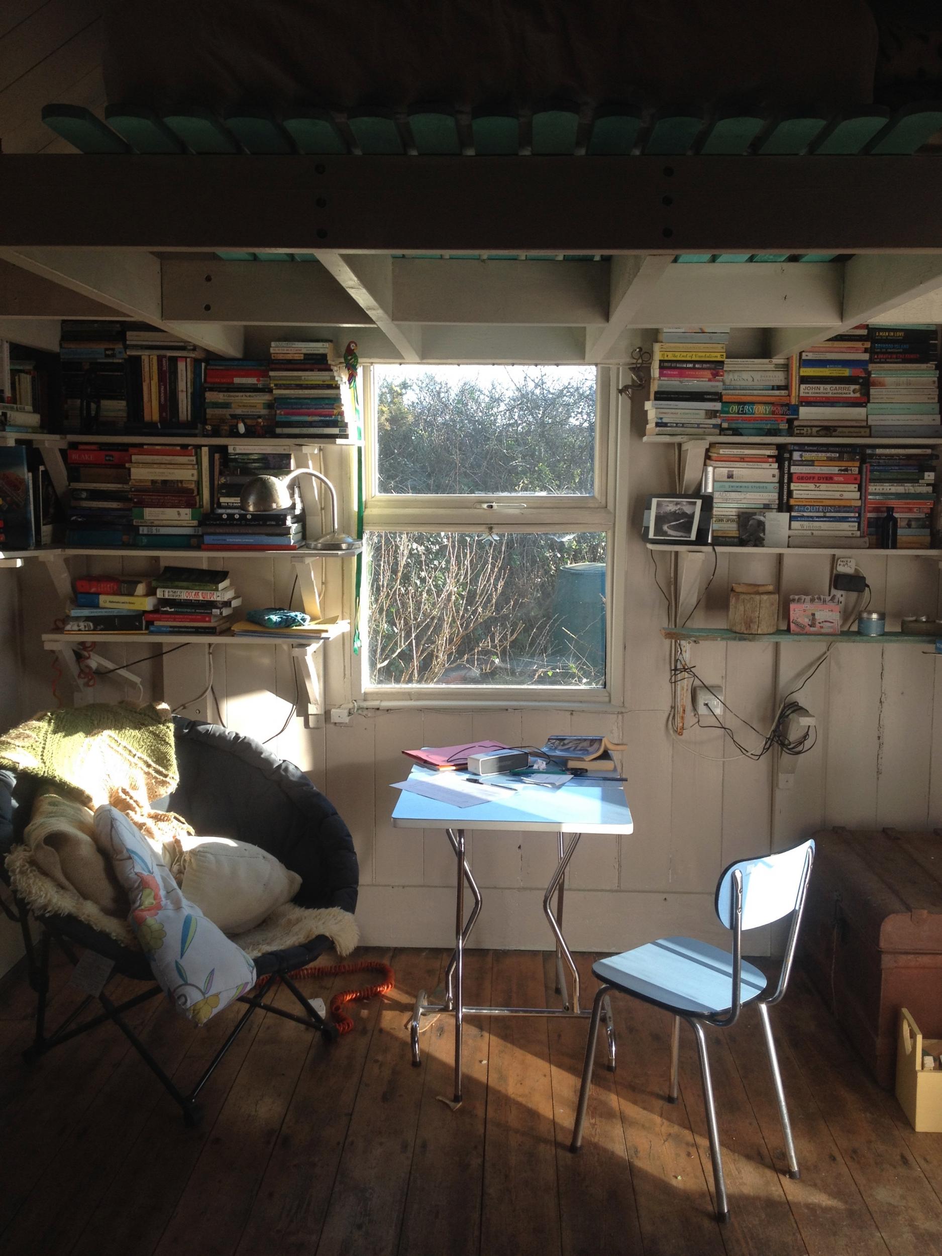 Inside Catrina Davies’s shed in Cornwall