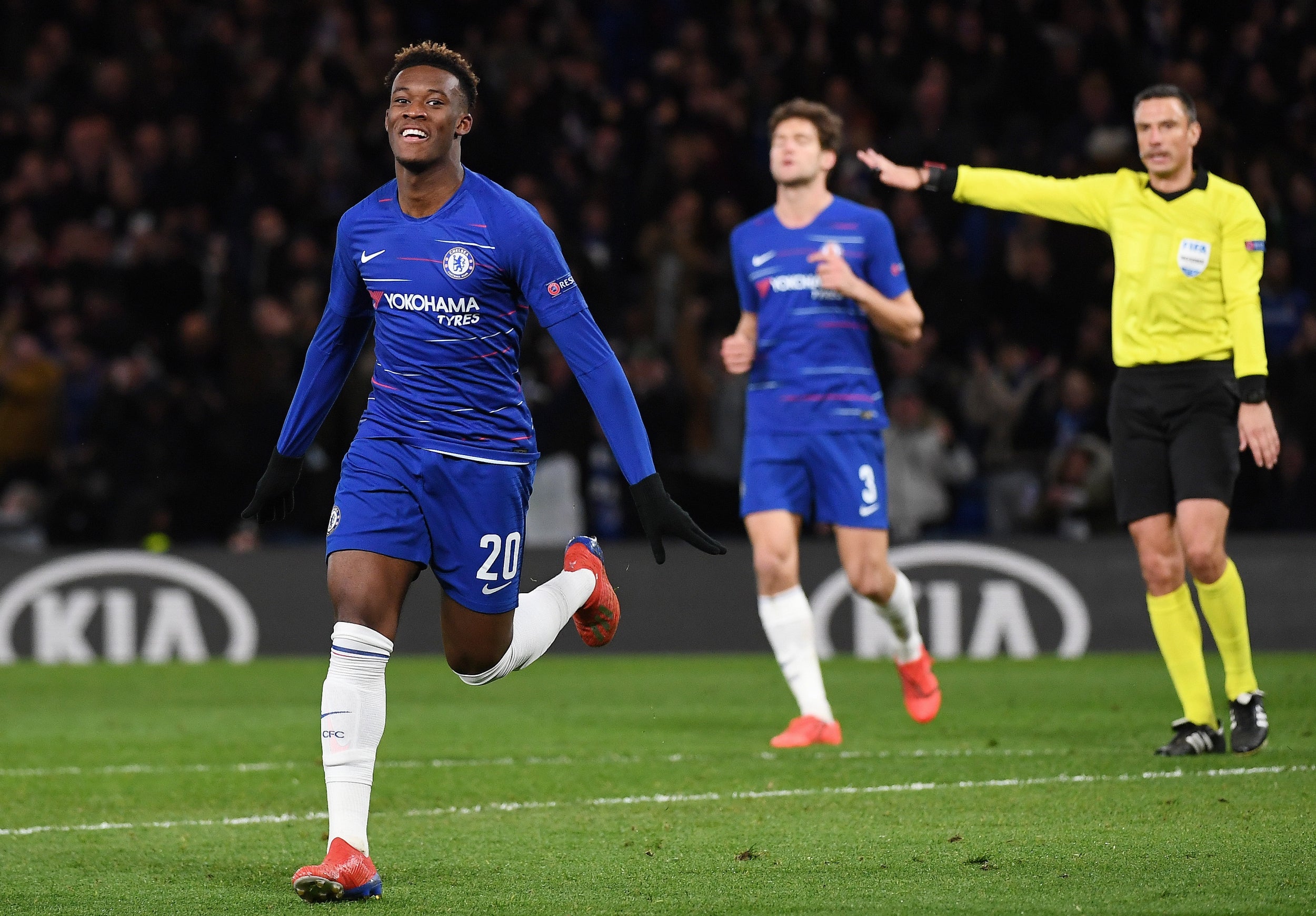 Hudson-Odoi is making great progress